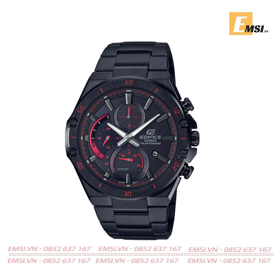 Đồng Hồ Casio Edifice EFS-S560DC-1AVUDF - Nam - Dây Kim Loại Mạ Ion Đen - Kính Saphia - Emsi.vn