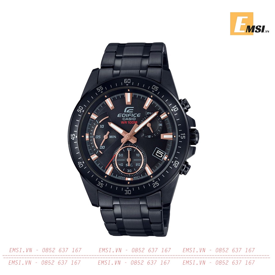 Casio Edifice EFV-540DC-1B - Nam - Quartz (Pin) Dây Kim Loại - Emsi.vn