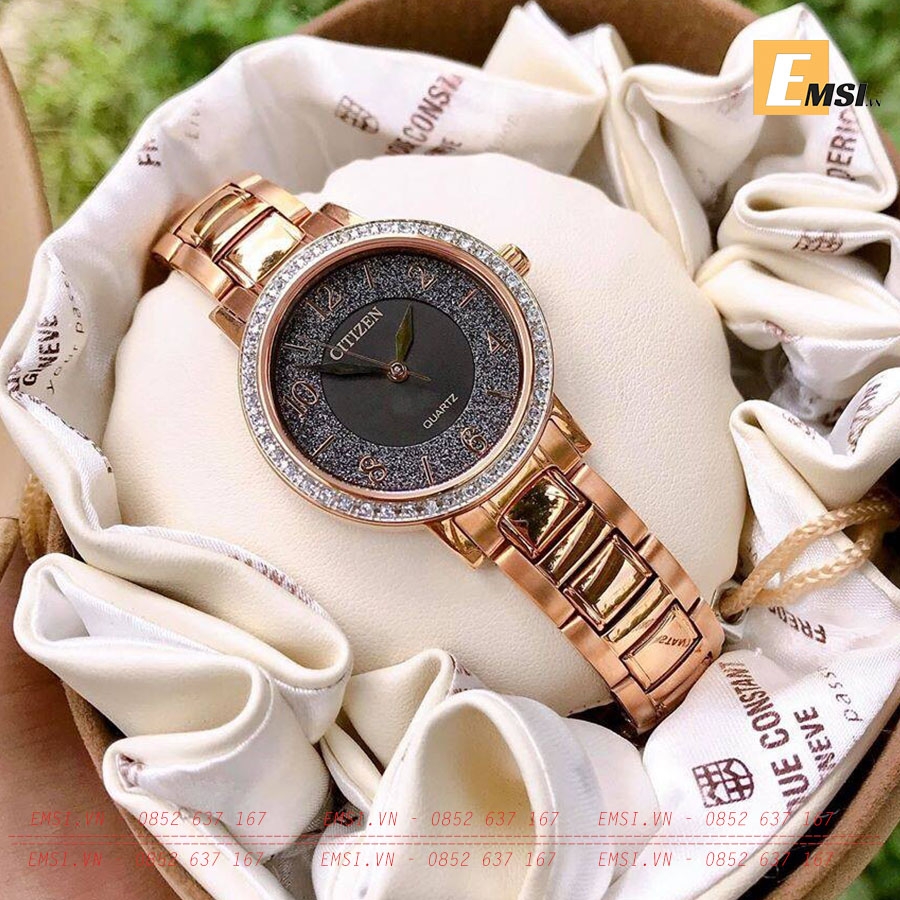 Citizen EL3048-53E – Nữ – Quartz (Pin) – Dây Kim Loại - Emsi.vn