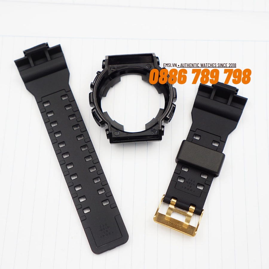 Bộ Vỏ CASIO G-SHOCK GA-110GB-1A BLACK GOLD - Chính Hãng