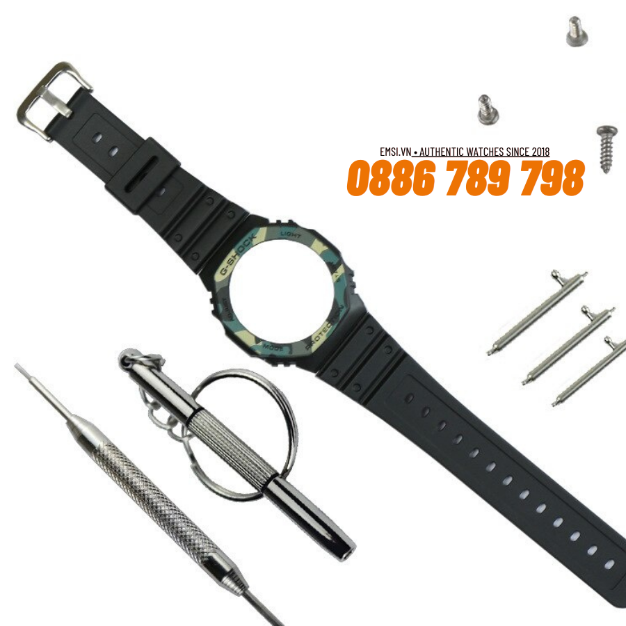 Bộ Vỏ CASIO G-SHOCK GA-2100 - GA2110 ( vỏ zin )  - Chính Hãng