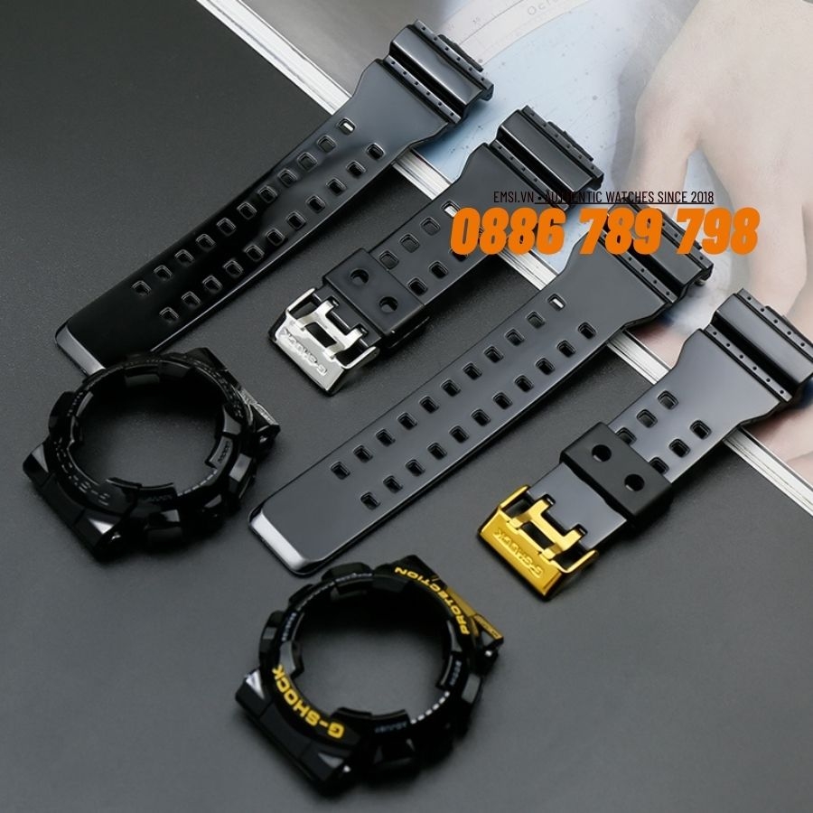 Bộ Vỏ CASIO G-SHOCK GA-110GB-1A BLACK GOLD - Chính Hãng