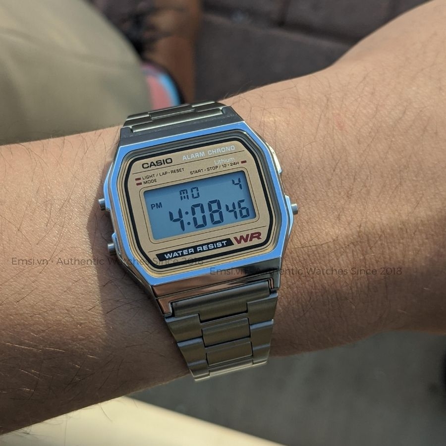 Đồng hồ Chính hãng Casio Standard A-158WEA-9JF Nam - Size 33mm