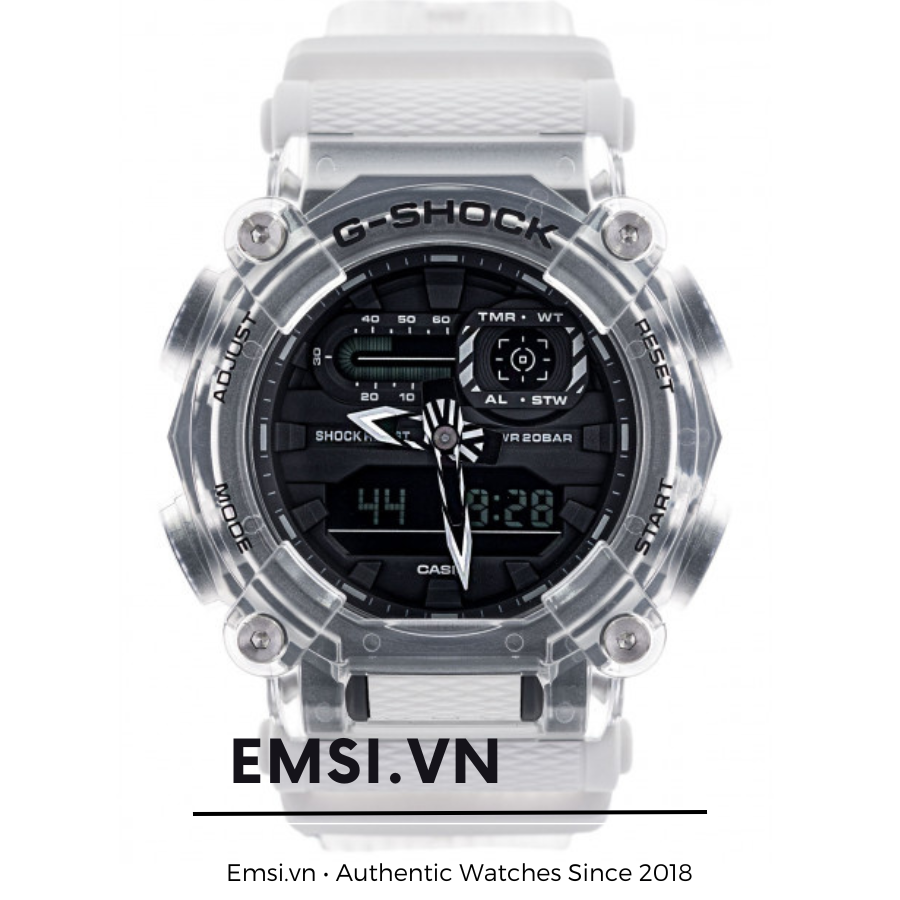 G-Shock GA-900SKL-7ADR - Đồng Hồ Nam - Pin / Quartz - Kính Khoáng - Size Mặt 50mm - Bảo Hành 5 Năm - Chính Hãng