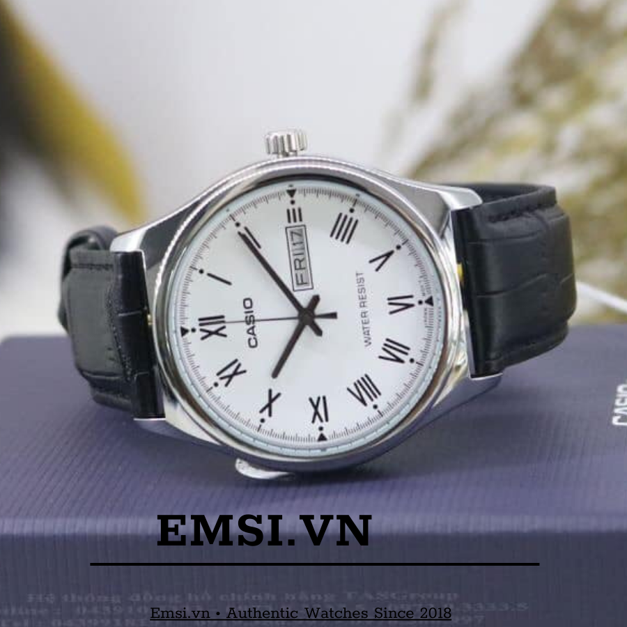 Đồng Hồ Casio 38mm Nam MTP-V006L-7BUDF - Chính Hãng Emsi.vn