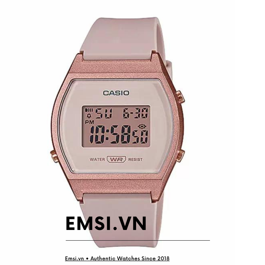 Casio LW-204-4ADF - Đồng hồ nữ - Điện tử - Size mặt 35mm - Kính nhựa - Bảo Hành 5 Năm - Chính Hãng