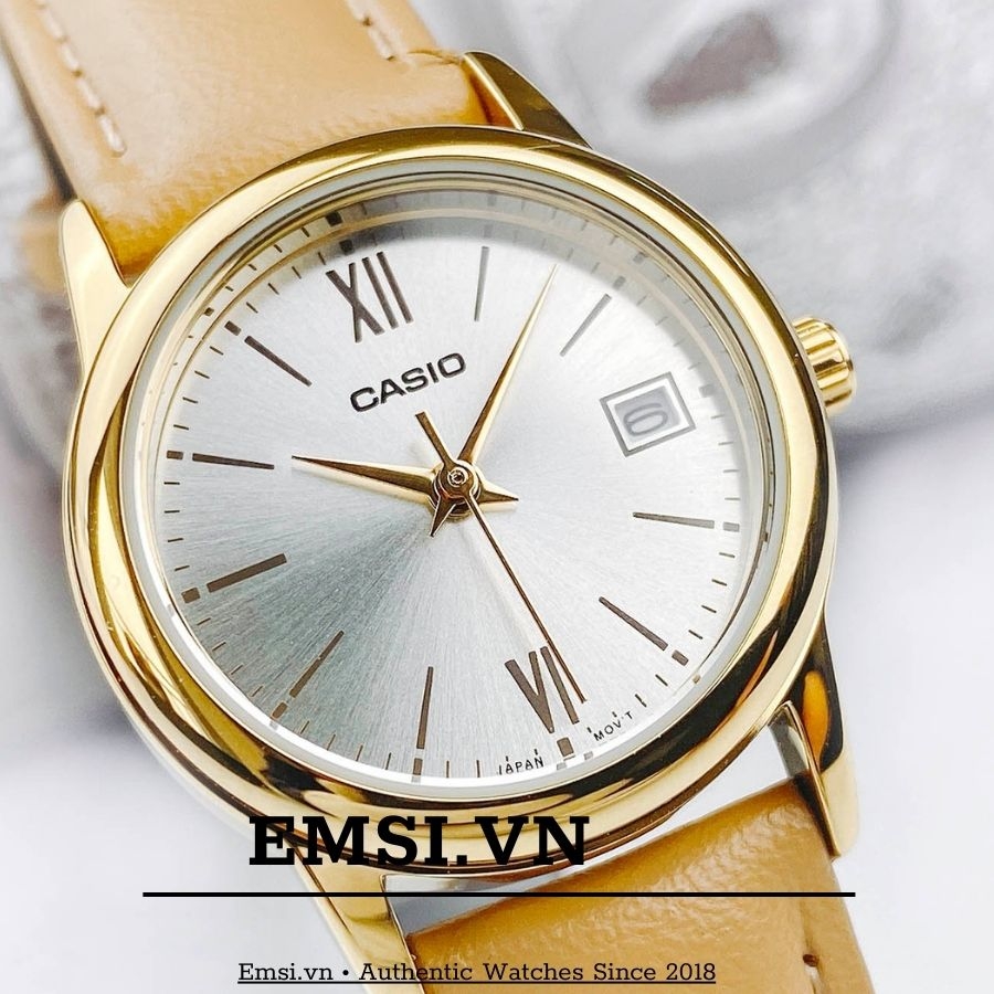 Đồng hồ Casio Nữ LTP-V002GL-7B3UDF - Size 25 mm - Chính Hãng