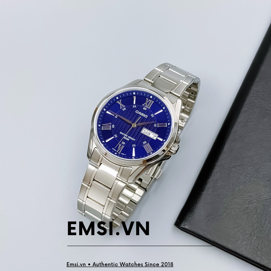 Đồng Hồ Nam Casio MTP-1384D-2A (Casio 41mm)  Chính Hãng Giá Tốt Nhất - Emsi.vn