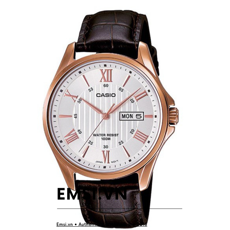 Đồng hồ Nam Casio MTP-1384L-7AVDF - HUYỀN THOẠI NAM - Đồng Hồ Casio 41mm chính hãng