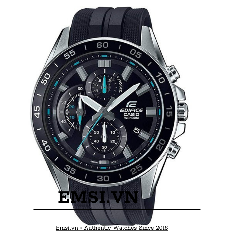 Casio Edifice EFV-550P-1AVUDF - Đồng Hồ Nam - Pin / Quartz - Kính Khoáng - Size Mặt 47mm - Bảo Hành 5 Năm - Chính Hãng