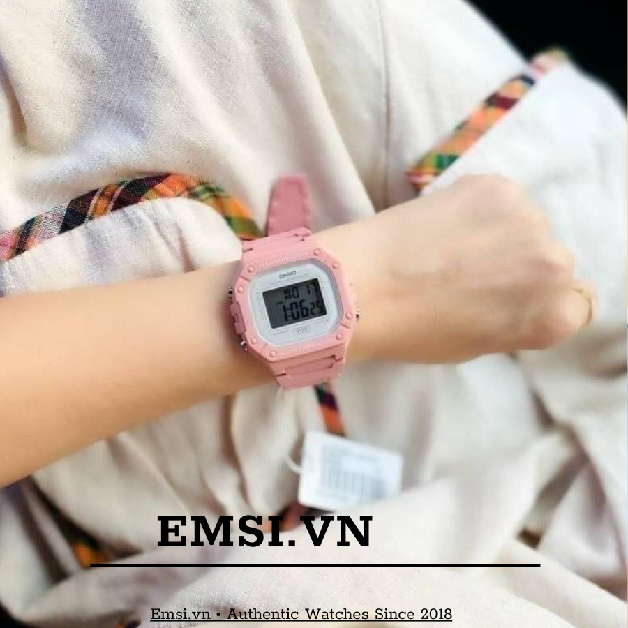 Đồng hồ CASIO 43 mm Unisex W-218HC-4AVDF