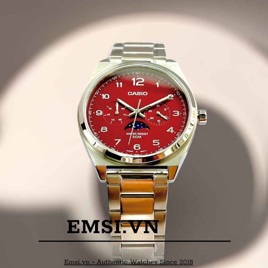 Đồng hồ Casio Analog Casio 40mm Nam MTP-M300D-4AVDF - CasioFan Magazine