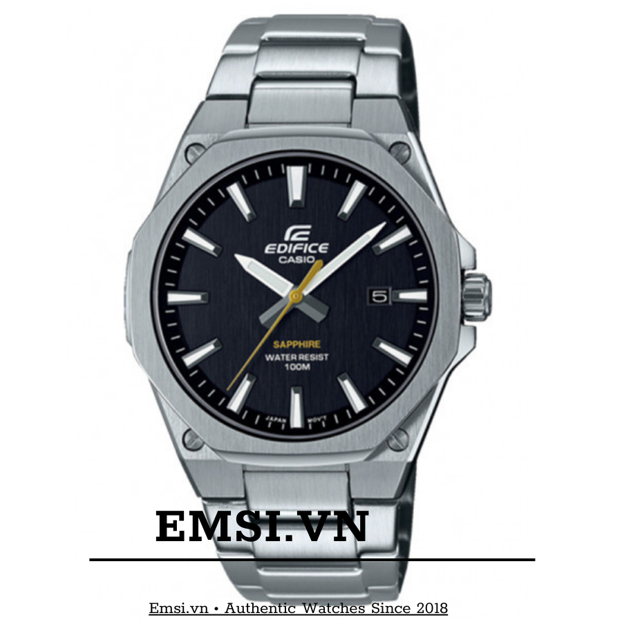 Casio Edifice EFR-S108D-1AVUDF - Đồng Hồ Nam - Pin/Quartz - Kính Sapphire - Size Mặt 40mm