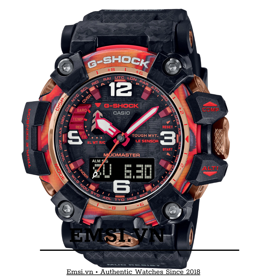 G-Shock GWG-2040FR-1A | Đồng Hồ Casio |  Đồng Hồ Nam G-Shock | Mudmaster - EMSI.VN
