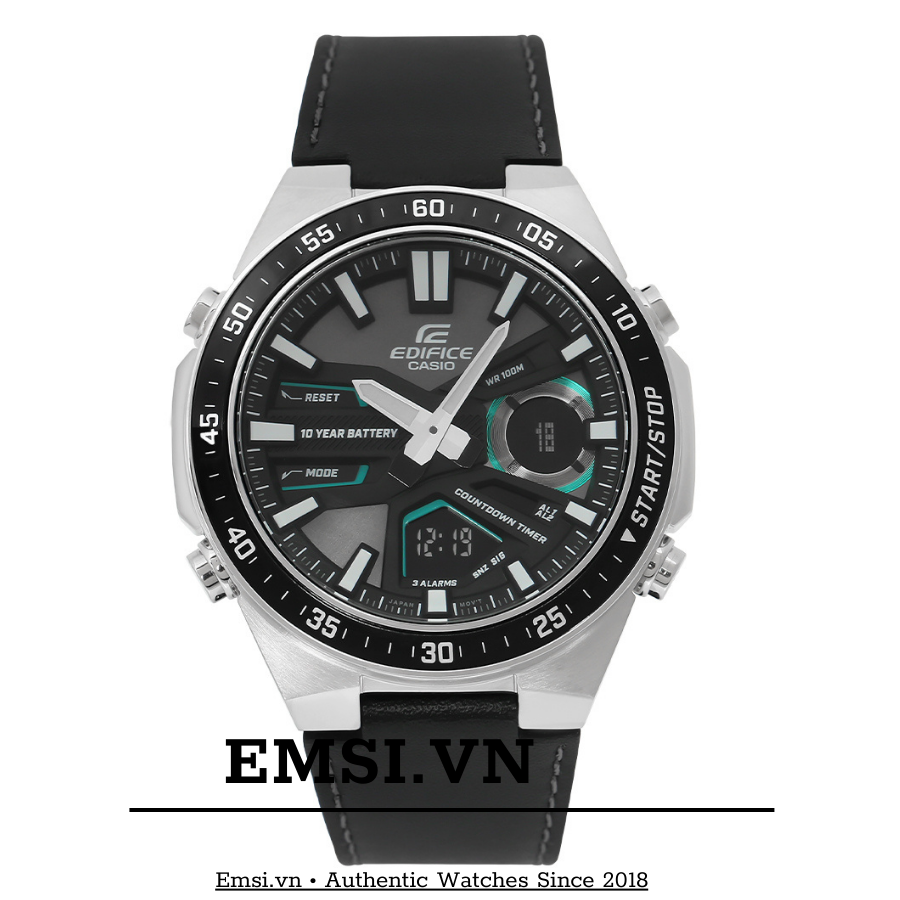 Đồng hồ EDIFICE CASIO 46.9 mm Nam EFV-C110L-1AVDF