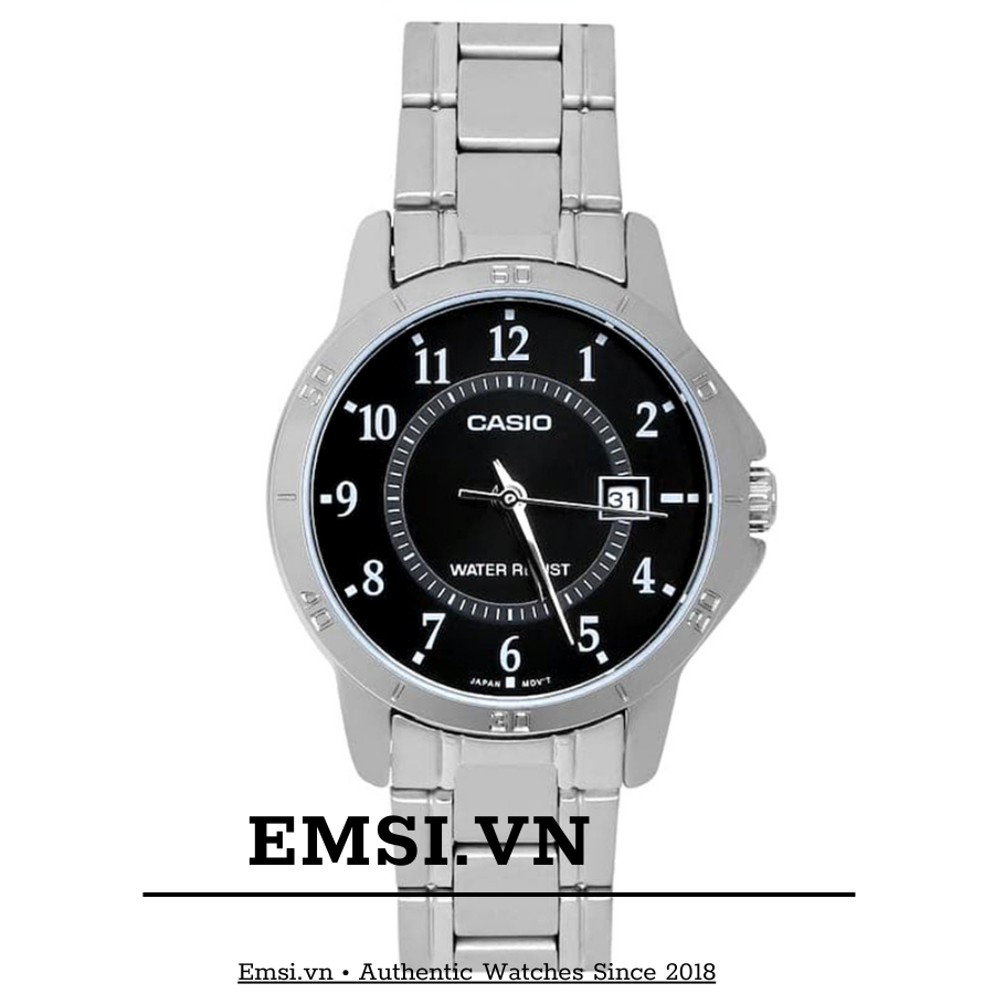 Casio LTP-V004D-1B - Đồng Hồ Nữ - Pin/Quartz - Kính Khoáng - Size Mặt 29,6 mm EMSI.VN