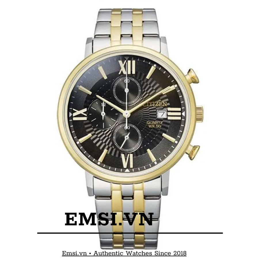 Citizen AN3616-75E - Đồng Hồ Nam - Pin/Quartz - Kính Khoáng - Size Mặt 41mm EMSI.VN