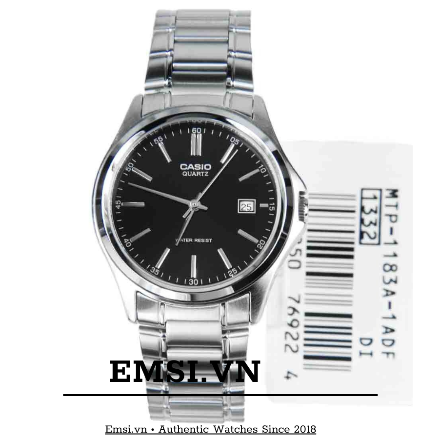 Casio MTP-1183A-1A - Đồng Hồ Nam - Pin/Quartz - Size Mặt 38.5mm - Kính Khoáng
