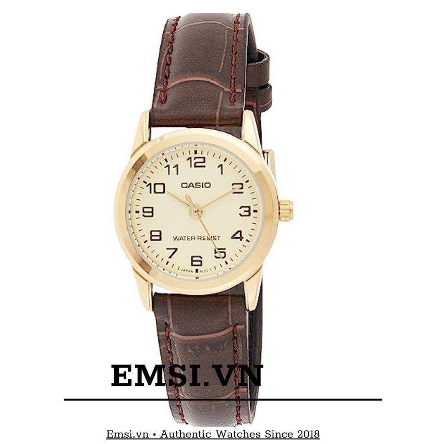 Casio LTP-V001GL-9B - Đồng Hồ Nữ - Pin/Quartz - Kính Khoáng - Size Mặt 25mm EMSI.VN