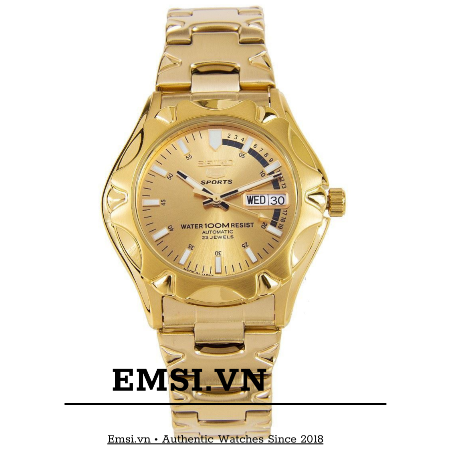 Đồng Hồ Nam Seiko 5 Sprort Mini SNZ450J1 Dây Sắt