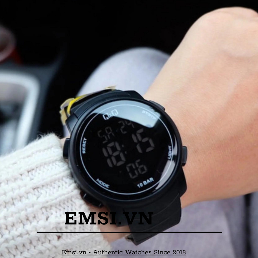 Đồng Hồ Q&Q 43mm Nam- M122J012Y -Chính hãng Emsi.vn