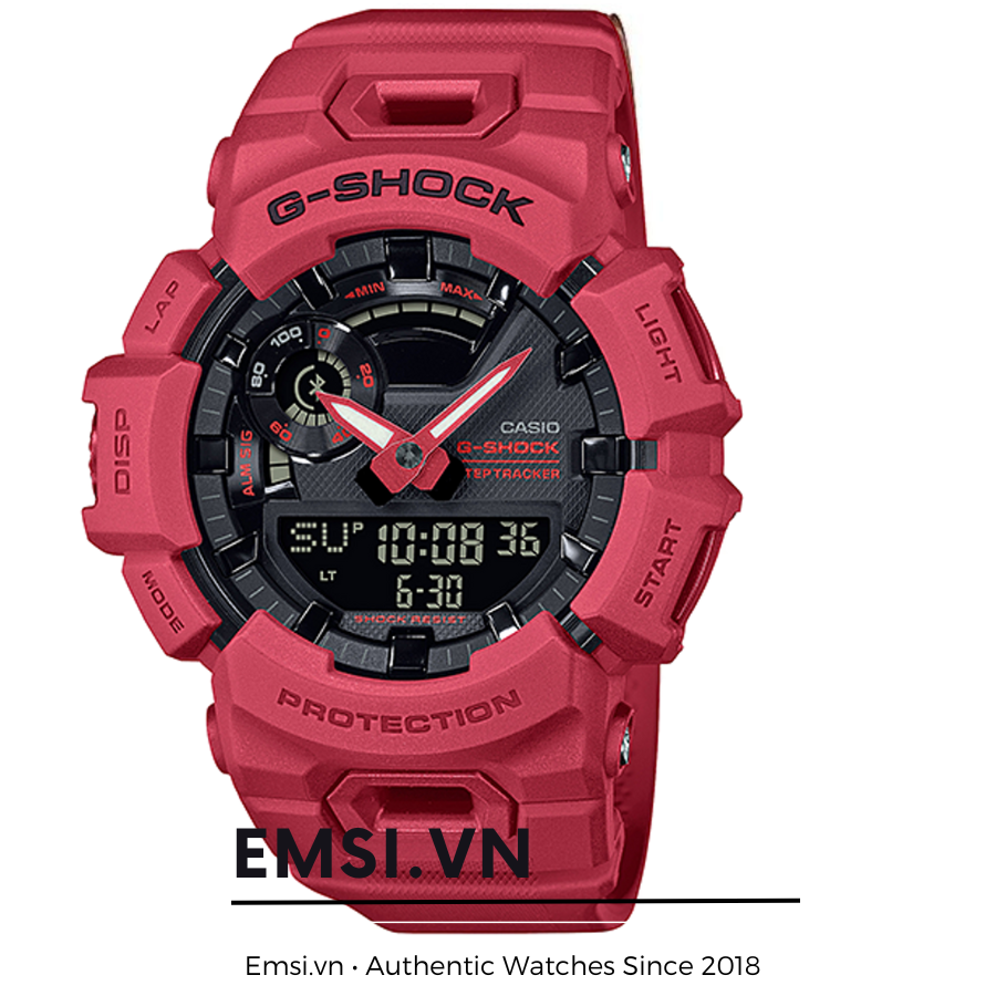 Casio G-Shock GBA-900RD-4A - Đồng Hồ Nam - Pin / Quartz - Kính Khoáng - Size Mặt 49mm - Bảo Hành 5 Năm - Chính Hãng
