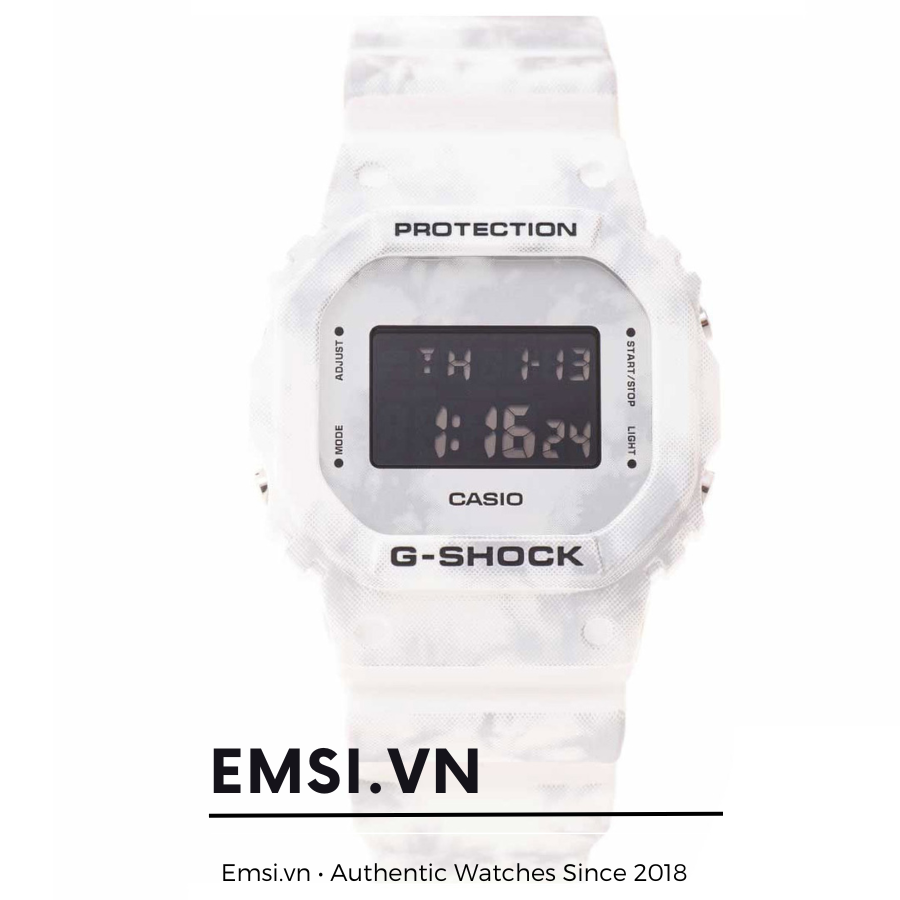 G-Shock DW-5600GC-7DR - Đồng Hồ Nam - Điện Tử - Kính Khoáng - Size Mặt 43mm - Bảo Hành 5 Năm - Chính Hãng