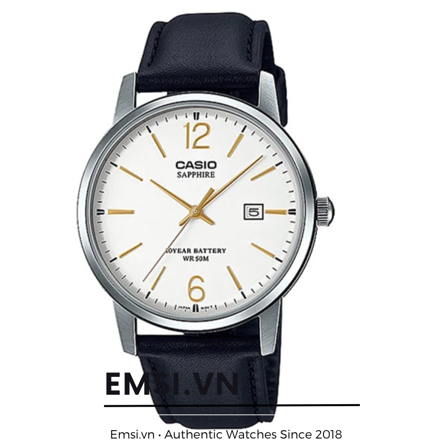 Casio MTS-110L-7AVDF - Kính Sapphire - Đồng hồ nam - Pin / Quartz - Size mặt 39mm - Bảo Hành 5 Năm - Chính Hãng - Emsi.vn