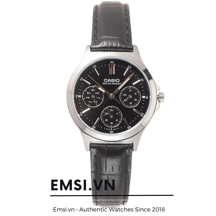 Casio LTP-V300L-1A - Đồng hồ nữ - Đồng hồ Quartz - Size mặt 33.2mm - Kính khoáng EMSI.VN