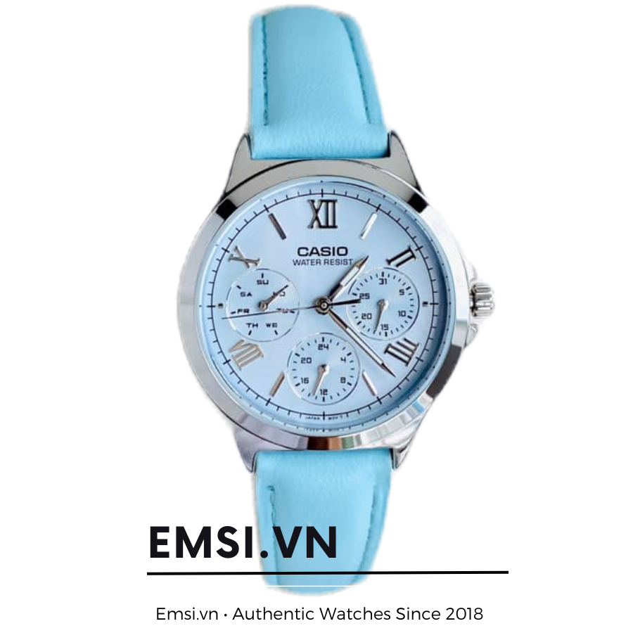 Casio LTP-V300L-2A3 - Đồng Hồ Nữ - Pin/Quartz - Kính Khoáng - Size Mặt 33.2mm EMSI.VN