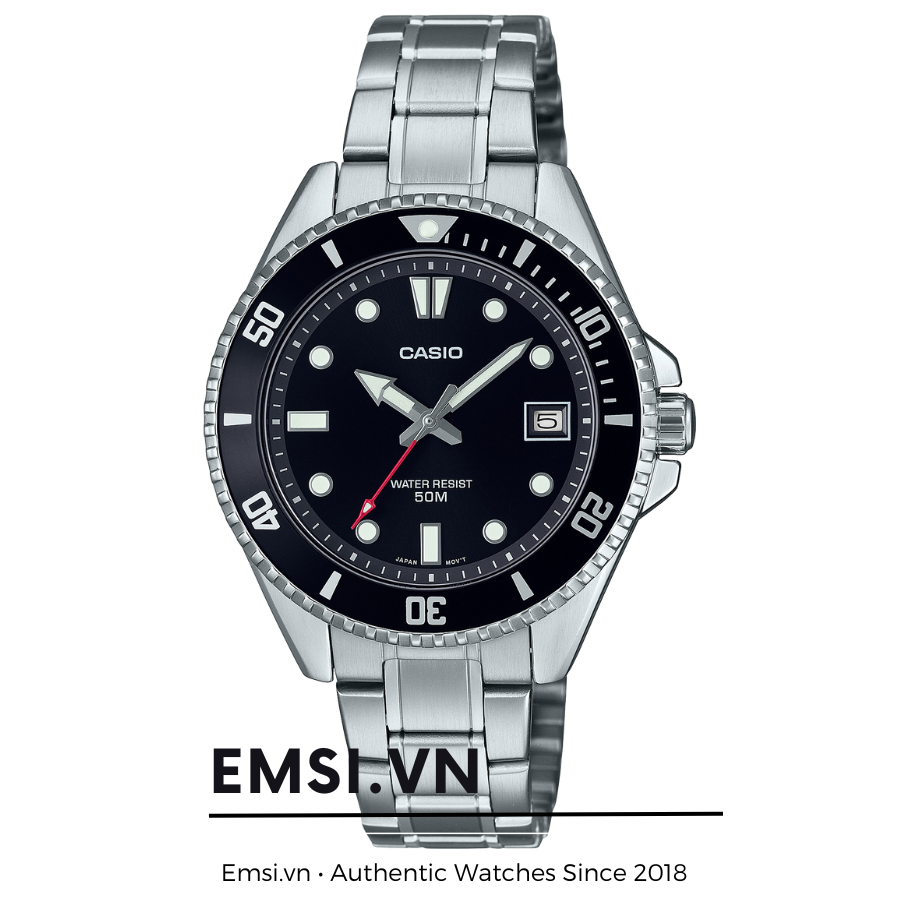 Đồng hồ nam Casio MDV-10D-1A1VDF chính hãng - Emsi.vn