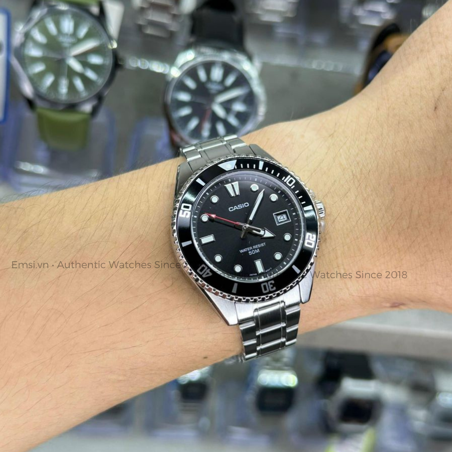 Đồng hồ nam Casio MDV-10D-1A1VDF chính hãng - Emsi.vn