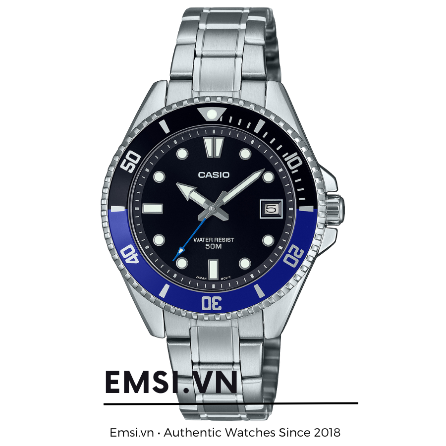 Đồng hồ nam Casio  MDV-10D-1A3VDF  chính hãng - Emsi.vn