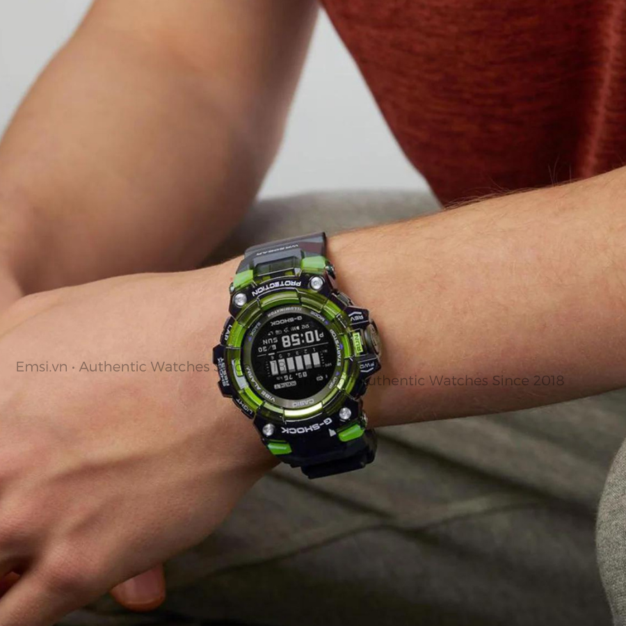 G-Shock GBD-100SM-1DR - Đồng Hồ Nam - Điện Tử - Kính Khoáng - Size Mặt 49.5mm - Bảo Hành 5 Năm - Chính Hãng - Emsi.vn