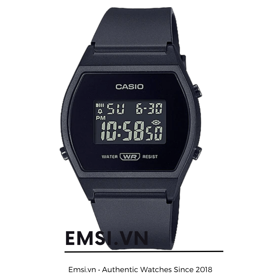 Casio LW-204-1ADF - Đồng Hồ Nữ - Điện Tử - Kính Nhựa - Size Mặt 35mm - Chính Hãng - Emsi.vn