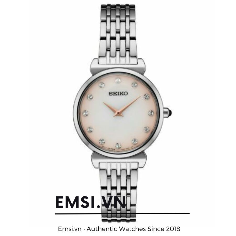 Đồng Hồ Nữ Dây Thép SEIKO Quartz SFQ803 - Chính Hãng