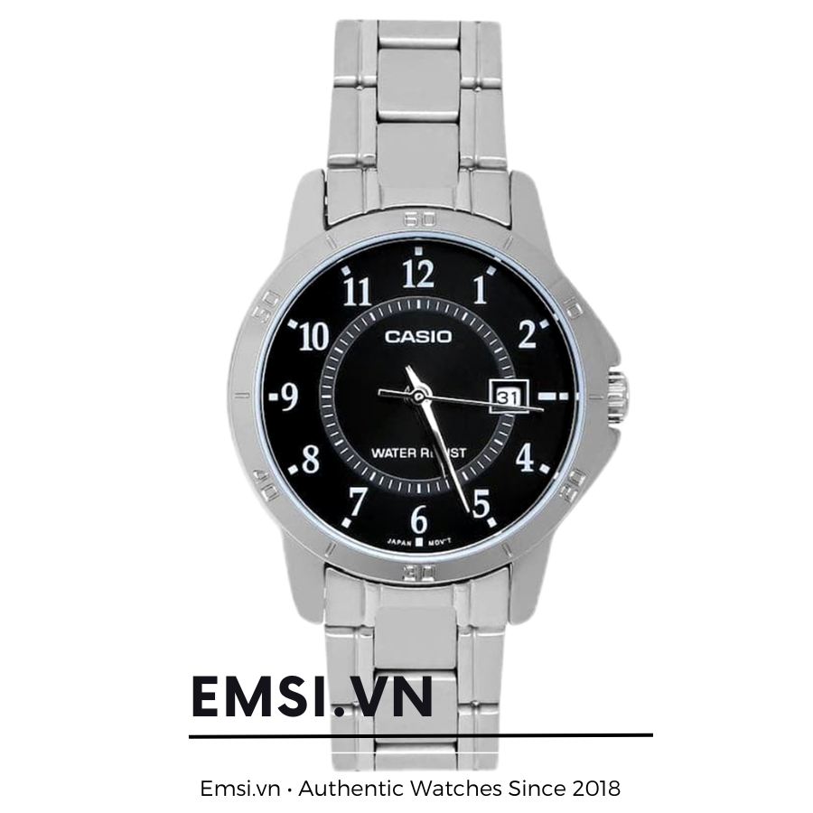 Casio MTP-V004D-1B - Đồng Hồ Nam - Pin / Quartz - Kính Khoáng - Size Mặt 41.5mm EMSI.VN