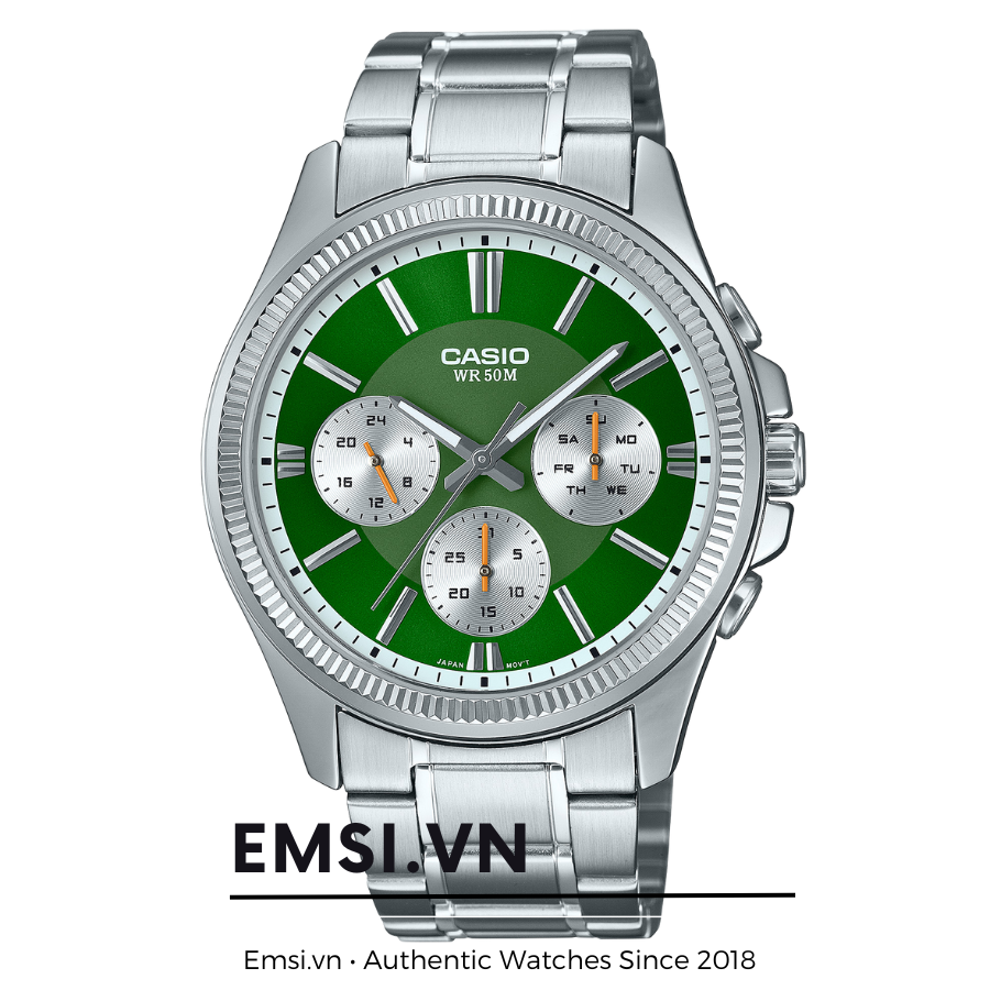 Đồng hồ Casio Nam MTP-1375D-2A2 - Chính Hãng