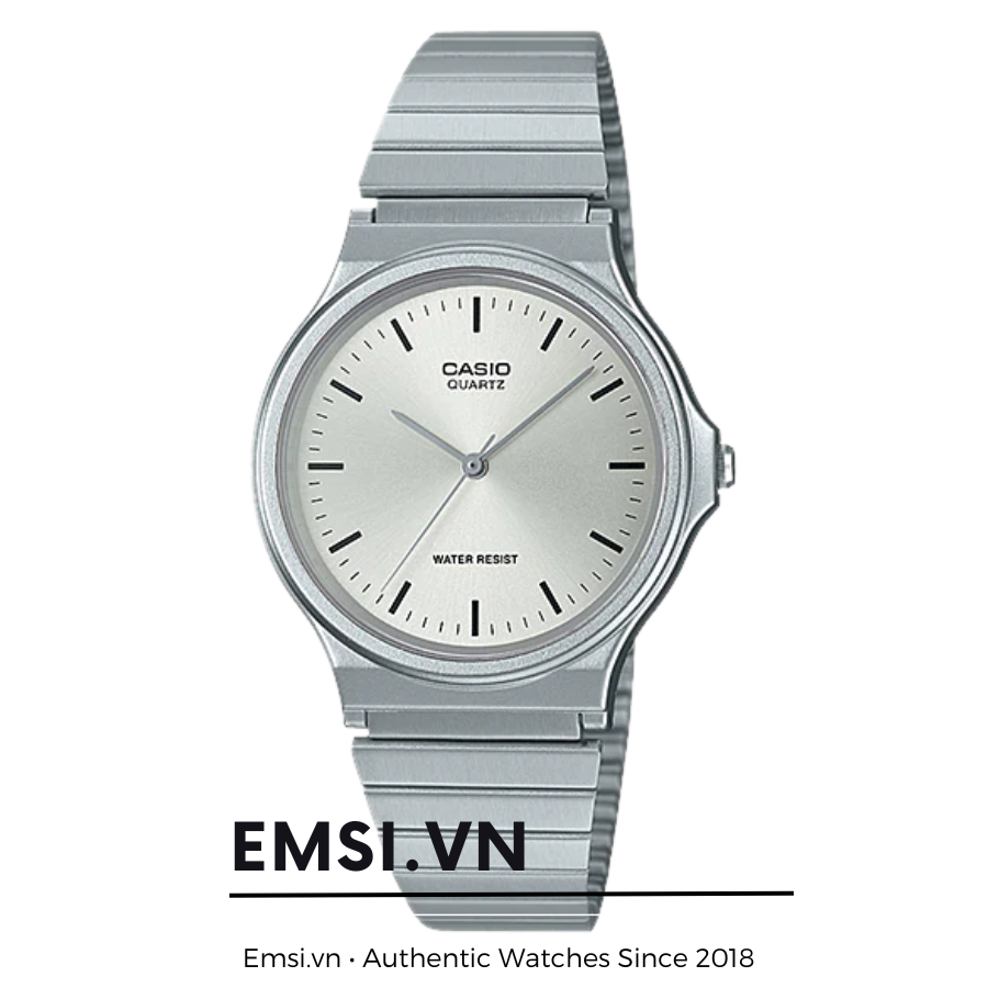 Đồng Hồ Casio - Nữ MQ-24D-7EDF Size 35mm - UNISEX NAM NỮ