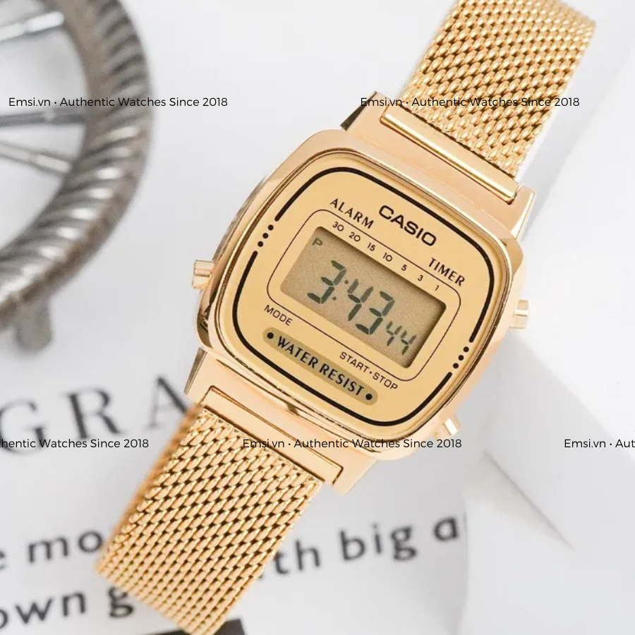 Đồng Hồ Casio Vintage Nữ LA670WEMY-9DF (LA670WEMY-9)