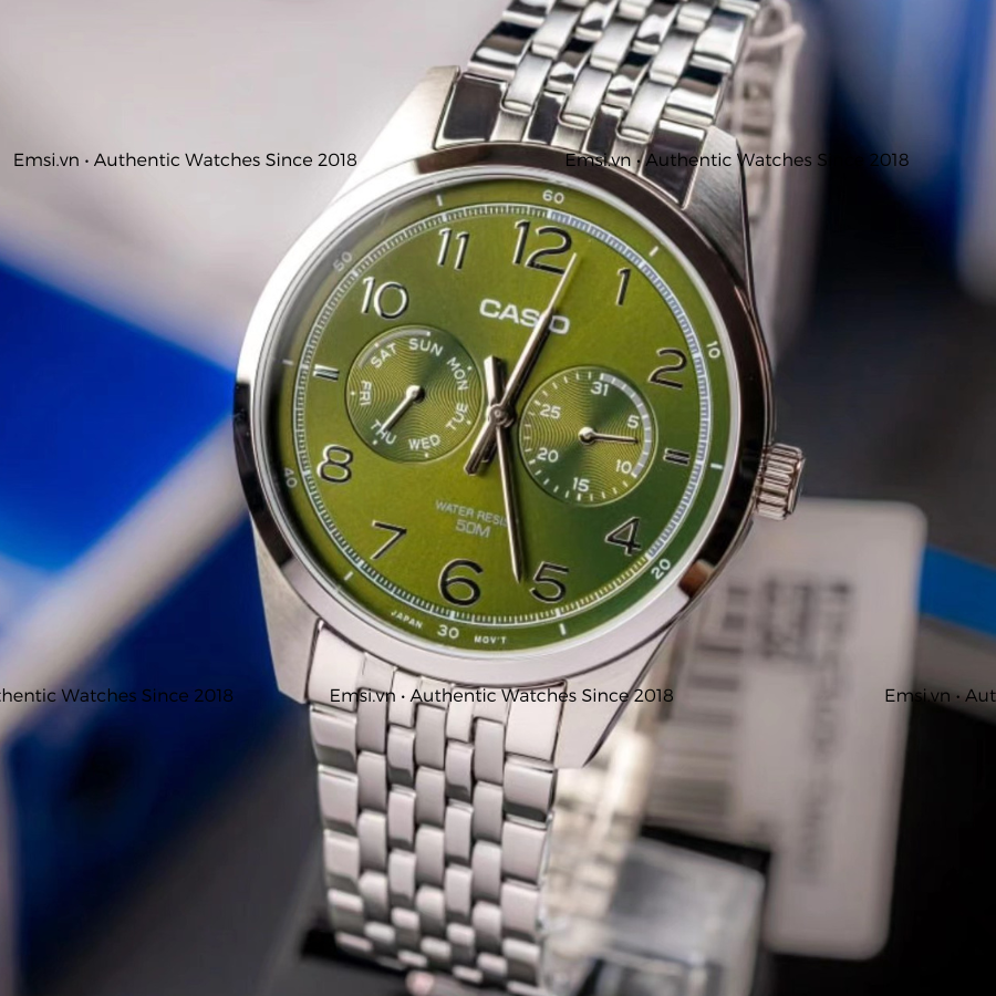 Đồng Hồ Nam Chính Hãng CASIO MTP-E340D-3AV