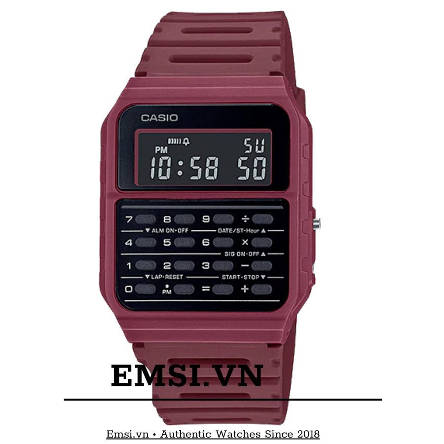 CA-53WF-4BDF | Đồng Hồ Casio | Data Bank | Dây Nhựa | Có Máy Tính | Pin 5 Năm CA-53WF-4BDF | Đồng Hồ Casio | Data Bank | Dây Nhựa | Có Máy Tính | Pin 5 Năm