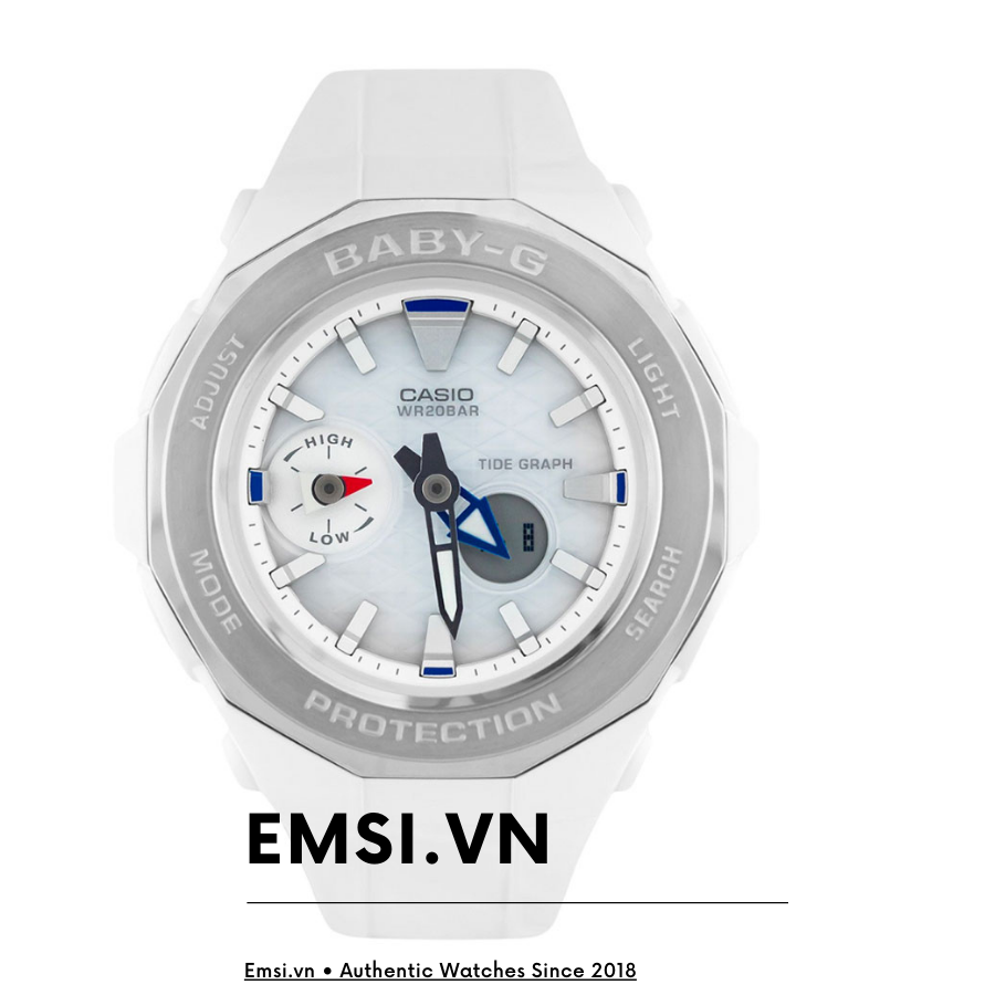 Baby-G BGA-225-7ADR - Đồng Hồ Nữ - Điện Tử - Kính Khoáng - Size Mặt 45mm - Bảo Hành 5 Năm - Chính Hãng