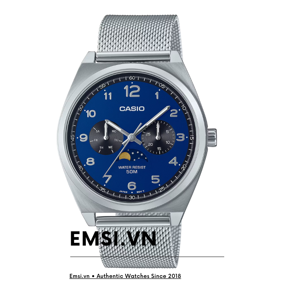 Đồng Hồ Casio 40mm nam MTP-M300M-2AVDF - Chính Hãng Emsi.vn