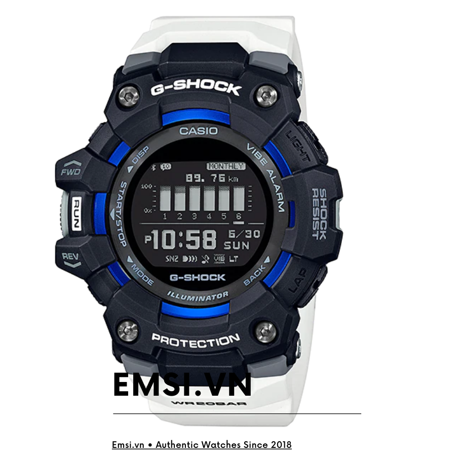 G-Shock GBD-100-1A7DR - Đồng Hồ Nam - Điện Tử - Size Mặt 49.5mm - Kính Khoáng EMSI.VN