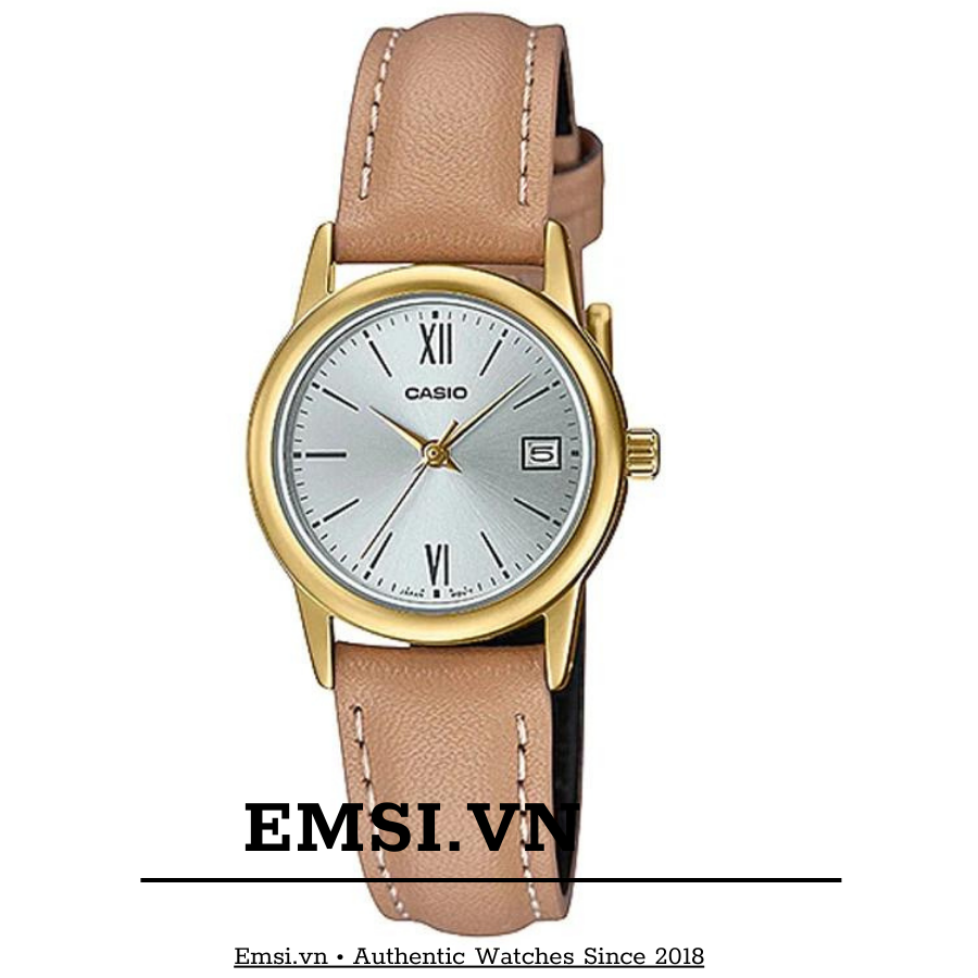 Đồng hồ Casio Nữ LTP-V002GL-7B3UDF - Size 25 mm - Chính Hãng