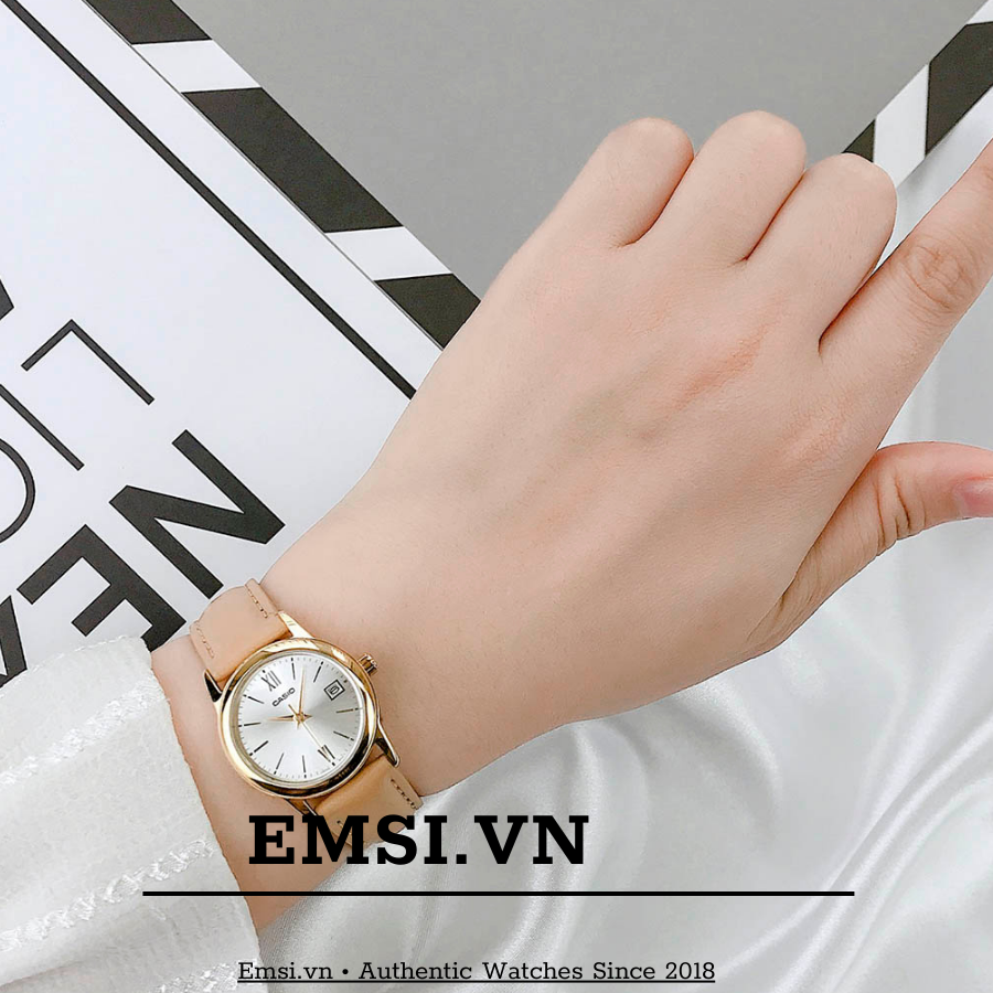 Đồng hồ Casio Nữ LTP-V002GL-7B3UDF - Size 25 mm - Chính Hãng