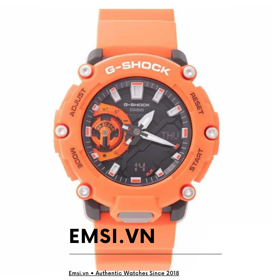 Casio G-Shock GA-2200M-4A - Đồng Hồ Nam - Pin / Quartz - Kính Khoáng - Size Mặt 47mm EMSI.VN