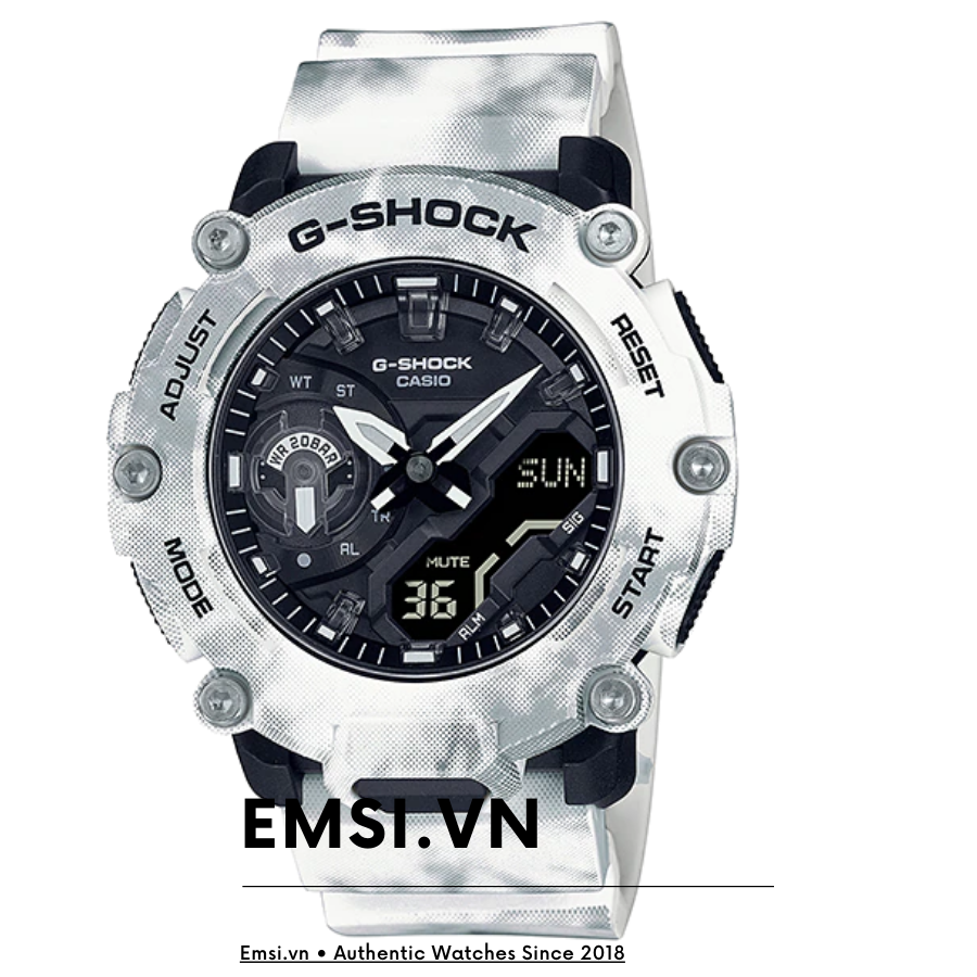 G-Shock GA-2200GC-7A - Đồng Hồ Nam - Điện Tử - Kính Khoáng - Size Mặt 47mm EMSI.VN