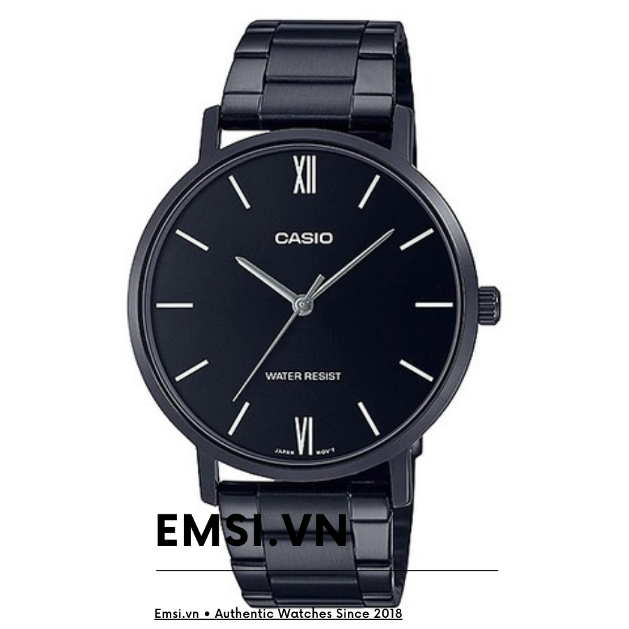 Casio MTP-VT01B-1BUDF - Đồng Hồ Nam - Pin / Quartz - Kính Khoáng - Size Mặt 40mm - Bảo Hành 5 Năm - Chính Hãng